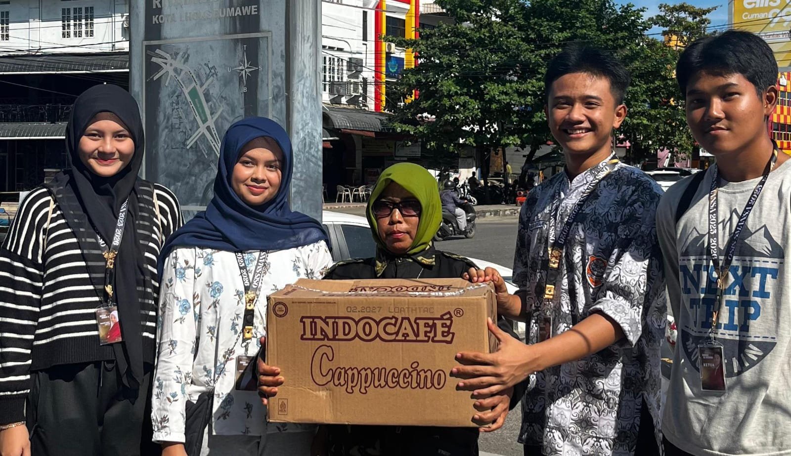 SMAN 1 Lhokseumawe Salurkan Donasi untuk Korban Banjir Sebagai Bentuk Solidaritas Pelajar